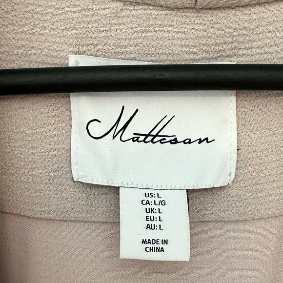 Mattesan long belted vest - Picture 5 of 5